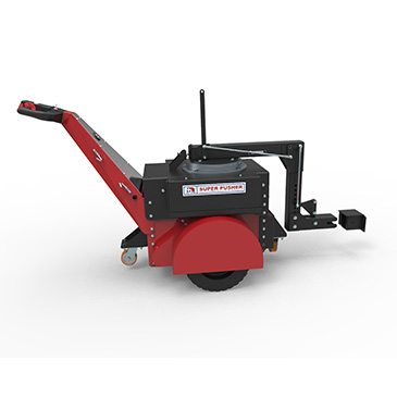 Super Power Pusher with steering arm to move trolleys